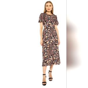 NWT Alexia Admor Katie Midi Dress Size 8